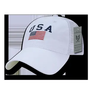 212 MAIN Casual Relaxed Trucker Cap - USA-Made, White (Tablet & Computer Stylus Accessory Complementary Headwear)