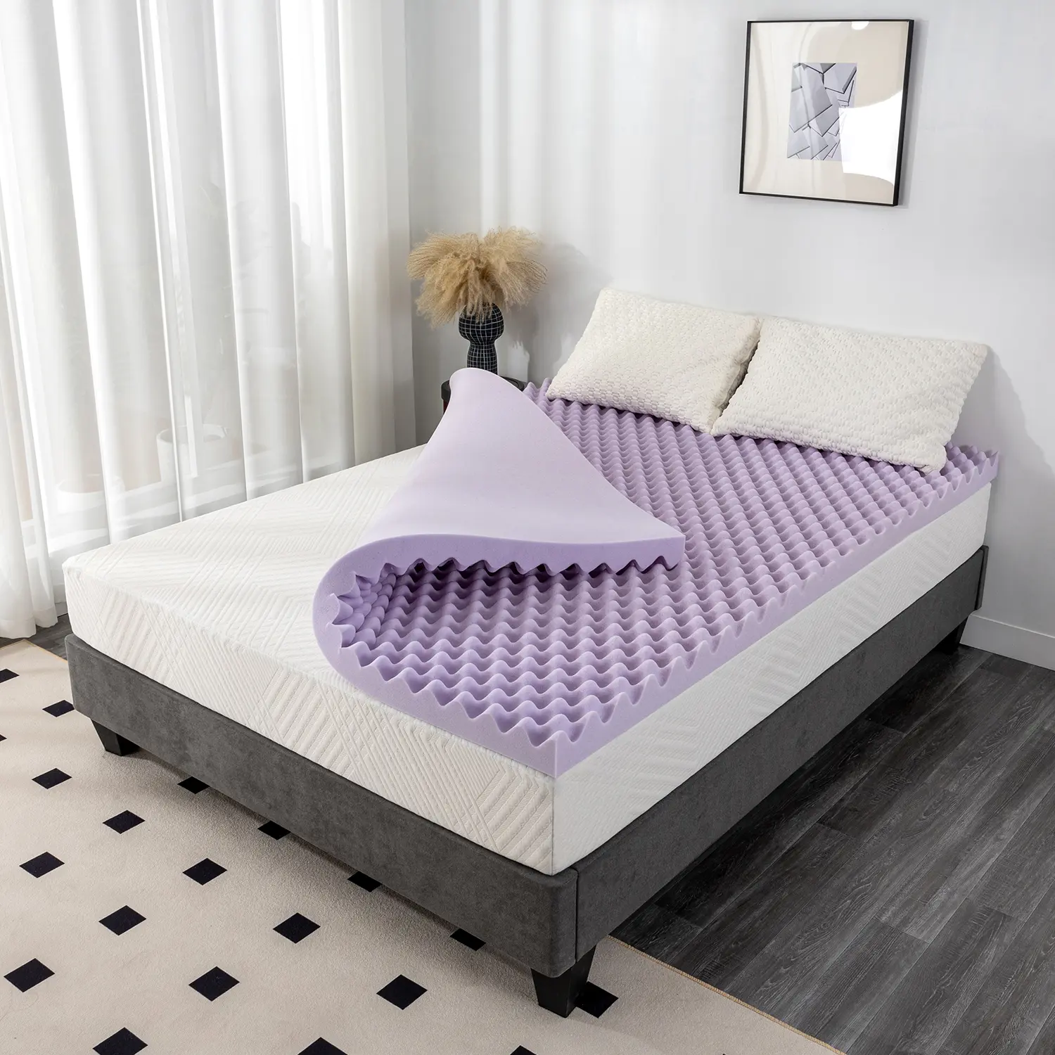 Egg Crate Purple (Lavender Scented)