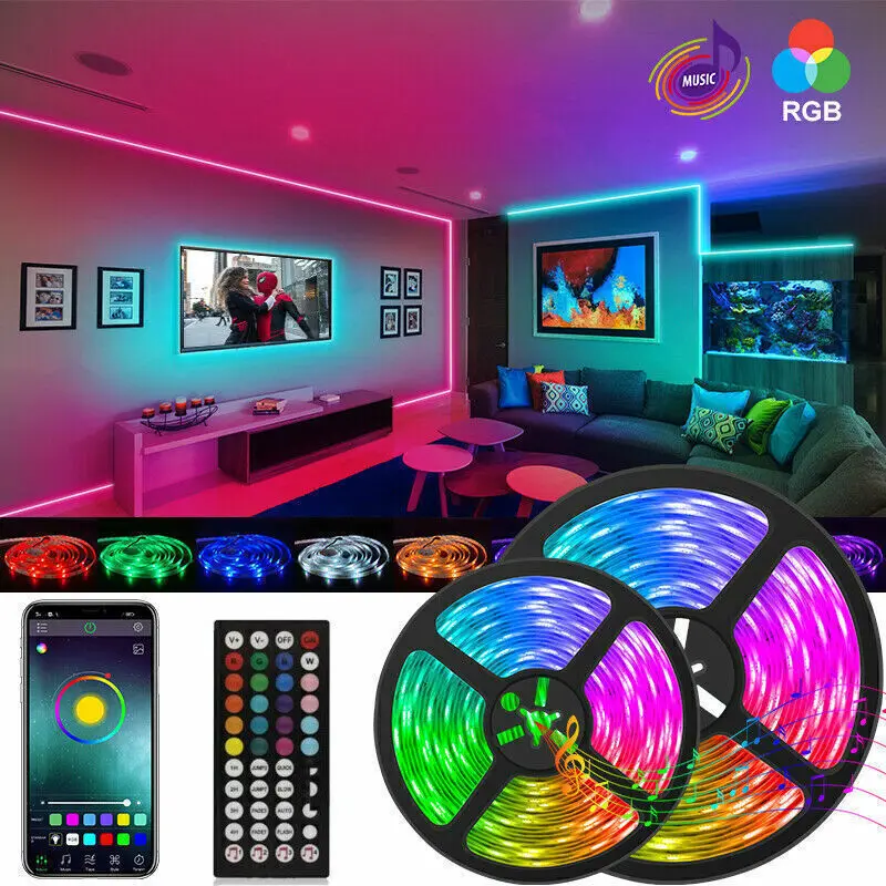 32.8ft RGB LED Strip Lights
