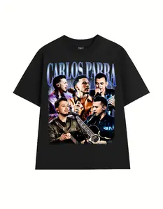 Carlos Parra T-shirt, Graphic tee, Fashion Cotton, Streetwear, Top Menswear Womenswear, Hot Shirt, Trending Now, Unisex T-shirt S-3XL
