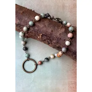 Shay Necklace in Amazonite