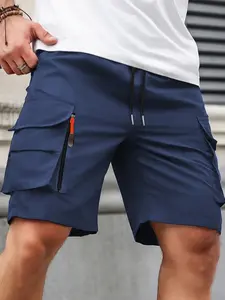 Men's Tactical Cargo Shorts, Breathable Multi-Pocket Belted Casual cargo shorts, Summer Wear, Comfortable and Versatile