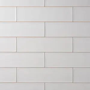 Chanelle Nimbus Cloud 4x16 Glossy Ceramic Tile Sample
