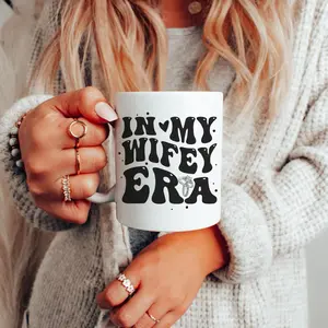 In My Wifey Era Mug Wifey Mug Bride Mug Gift For Bride Cute Coffee Cup Future Mrs Mug Engagement Gift Fiance Mug Bridal Shower Mug Gifts