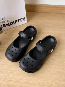 Women's Ballet Holey Shoes 2026 Summer New Beach Anti-Slip Breathable Sandals, Comfortable Long-Wear, Fashion Versatile Design