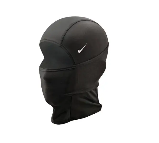 Nike Hyperwarm Therma-Fit Pro Balaclava Ski Mask – Winter Face Mask Hood Neck Warmer for Cold Weather | Thermal Windproof Breathable Helmet Liner for Skiing Snowboarding Running Cycling Hiking Outdoor (Black)