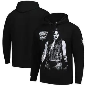 Rhea Ripley Brutality Photo Black Hoodie, WWE Graphic Sweatshirt, Ruthless Mami Style, Mosh Pit Collector Gift, Edgy Female Superstar Streetwear