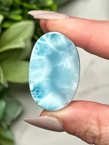 Larimar Worry Stone - #19