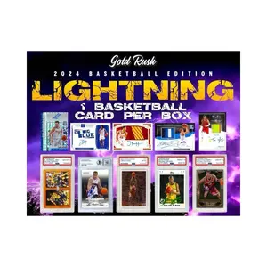 Gold Rush Light-ning Basketball Sports Card 2024