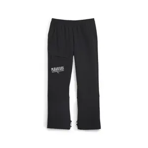 PUMA Mens X Pleasures Cargo Pants Casual Pockets - Black