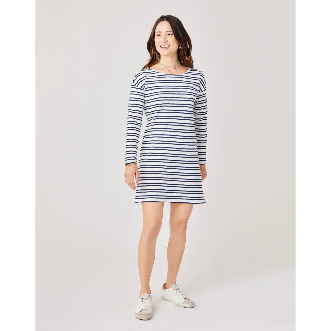 Lexi Dress: Cloud Breton