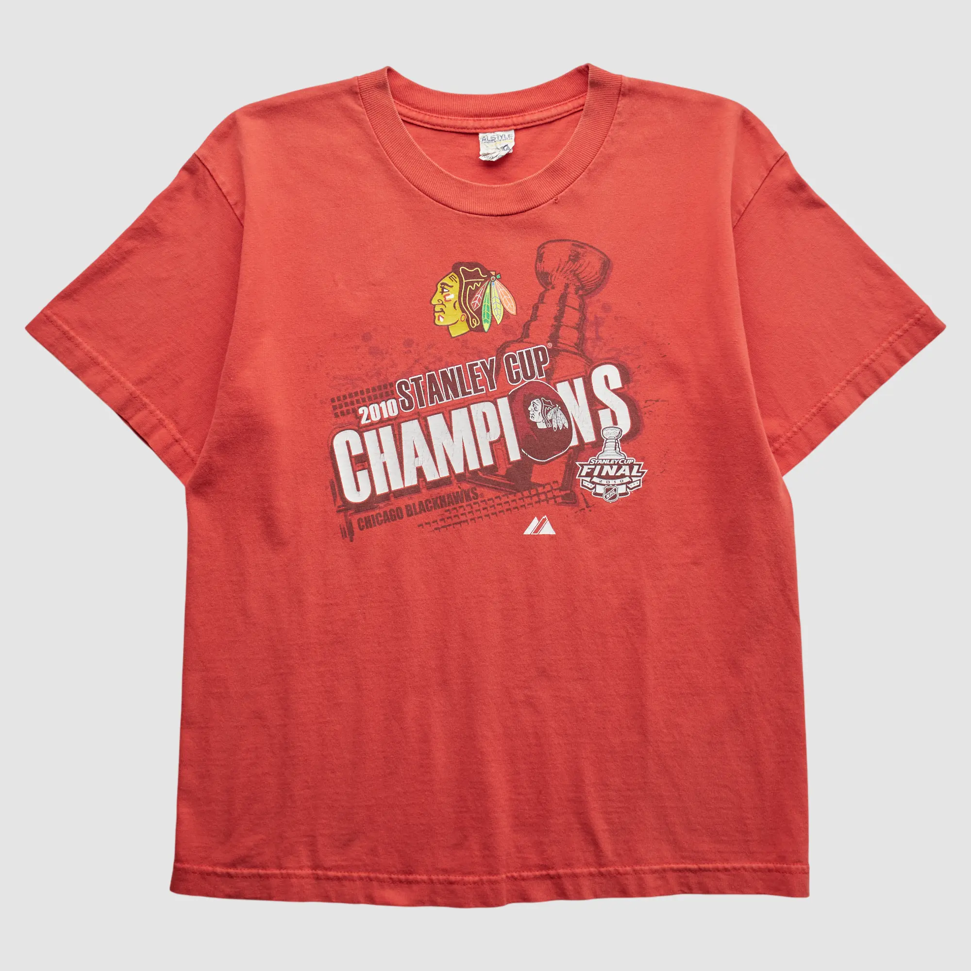 Chicago Blackhawks 2010 T-Shirt - Red - XS