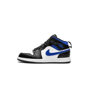Jordan 1 Mid PS "Black / White/ Racer Blue" 640734 140