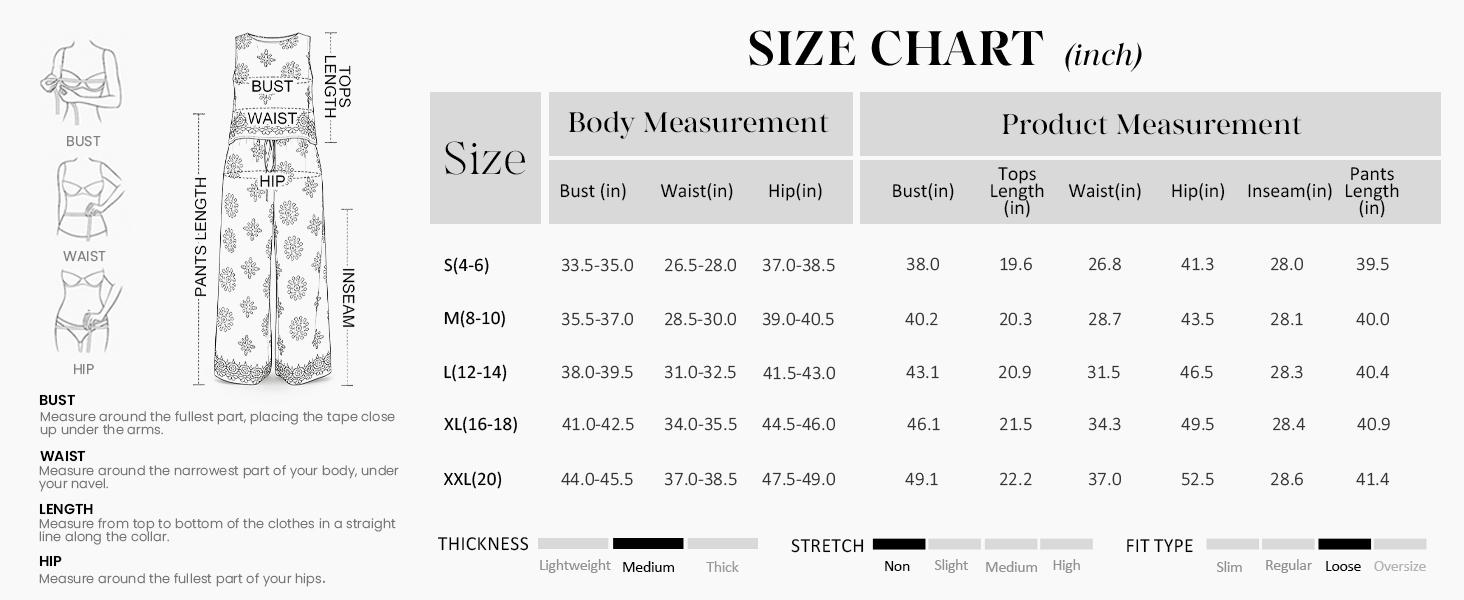 PrettyGarden Women's Summer 2-Piece Lounge Sets Boho Floral Tank Tops Flowy Wide Peg Pants Travel Beach Vacation Outfits