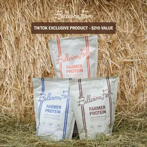 Farmer Protein Flavor Bundle - Third Party Tested, 24g Protein, Colostrum, Collagen, Whey Protein