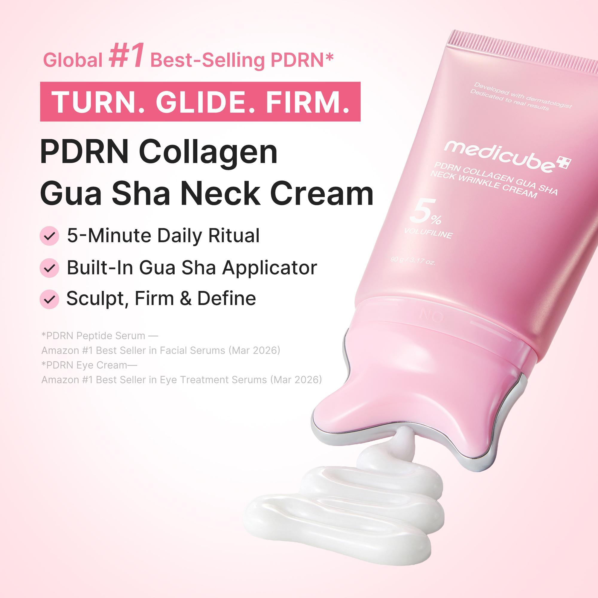 [NEW] [medicube] Youth-Lock Gua Sha Routine Set l Firming, Sculpting, De-Puffing Care for Face & Body l Volufiline, PDRN, Retinol, NAD, Collagen, l  Fine Lines, Jawline, Neck, Dark Circles, Underarms, Chest, Décolleté, Legs, Shoulder l Korean Skincare