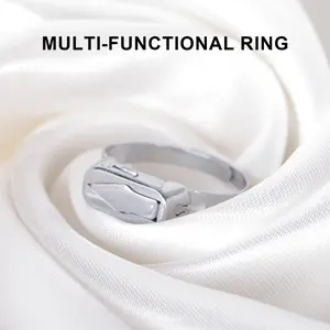 Fidget Ring, Multi-Functional Minimal Design for Stress Relief,Gift for Friends