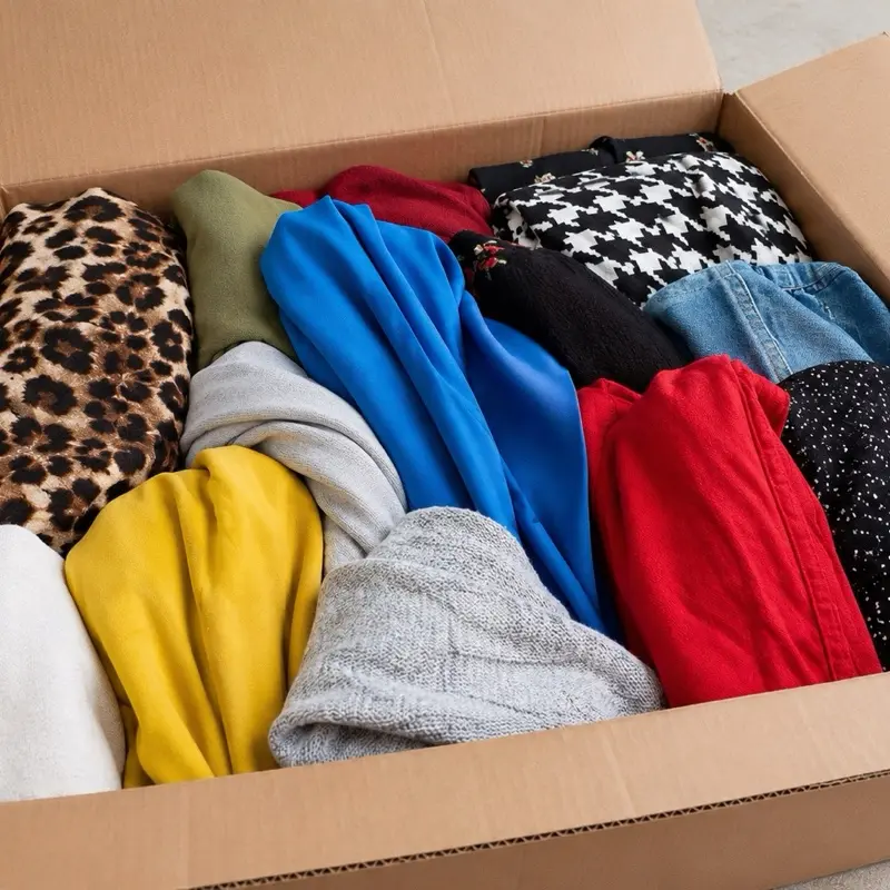 60 pcs Used Women's Blouses, Shirts, Top - Pre-Owned Womenswear Tops for Daily Wear