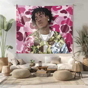 YBoy Tapestry-Style Banner Decoration, Suitable For Living Rooms, Bedrooms, And Offices, Gift for Fans And Home Decor, Bedroom Artwork
