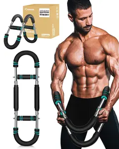 Saker Rotating Arm Trainer - Powerful Adjustable Resistance Portable Home Upper Arm Strength Training Fitness Equipment with Chest Exercise Machine Saker Rotating Arm Trainer - Powerful Adjustable Resistance Portable Home Upper Arm Strength Training Fitness Equipment with Chest Exercise Machine
