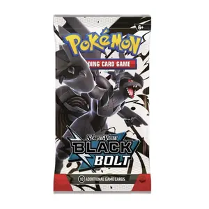 Black Bolt Collectible Booster Pack, Trading Card Pack with 10 Cards, Collectible Booster Packs