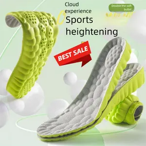 Men's Height Increase Women's Men's Sports High Elastic Shock Absorption Antibacterial Deodorant Breathable Sweat Absorption Casual Memory Shock Absorption 6041 Support for Men and Women High Arch Support insoles Unisex soles christmas Foot Pads Footwear