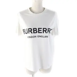 Pre-owned BURBERRY Cotton Small Leather Goods Logo Print T shirt