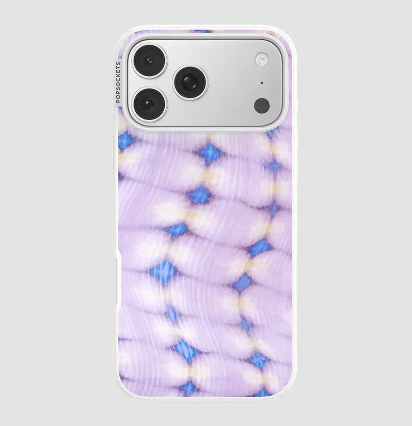 PopSockets Ridged Tie-Dye Magnetic Case, MagSafe Compatible, for iPhone 17 Pro Max, Magsafe Compatible With Magsafe