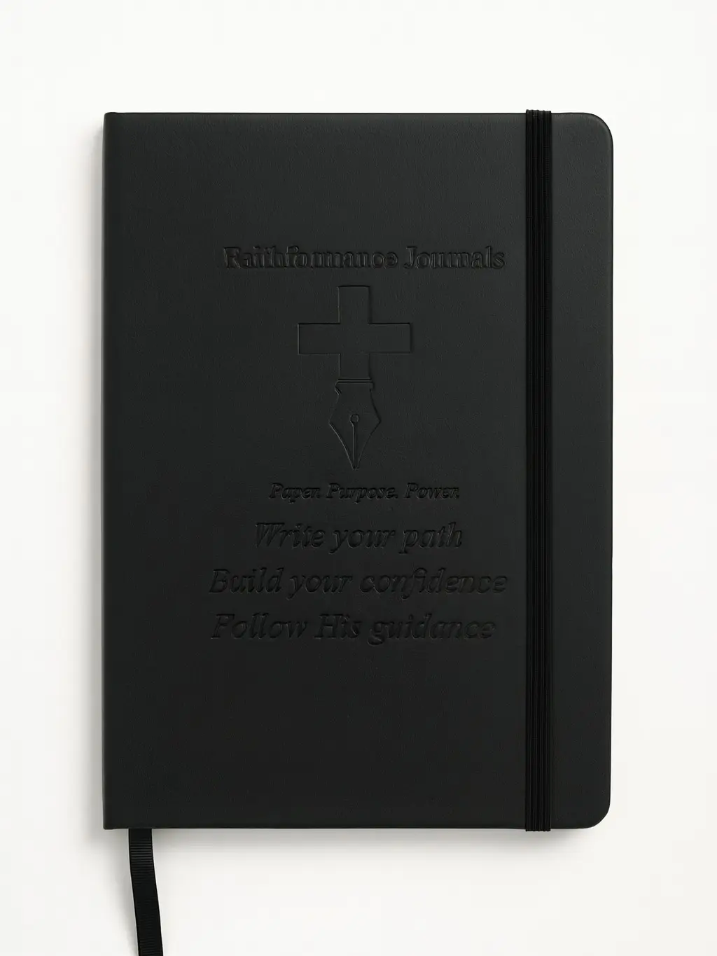 Faithformance Journals Hard Cover Spiritual Reflection & Goal Setting Journal for Daily Growth and Faith Development for Christian Catholic Athletes