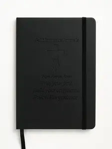 Faithformance Journals Hard Cover Spiritual Reflection & Goal Setting Journal for Daily Growth and Faith Development for Christian Catholic Athletes
