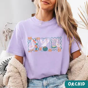 Funny OT Shirt for Occupational Therapist, Comfort Colors Silly Goose Tshirt, Occupational Therapy Gift, Pediatric Assistant Student OTA Top Womenswear