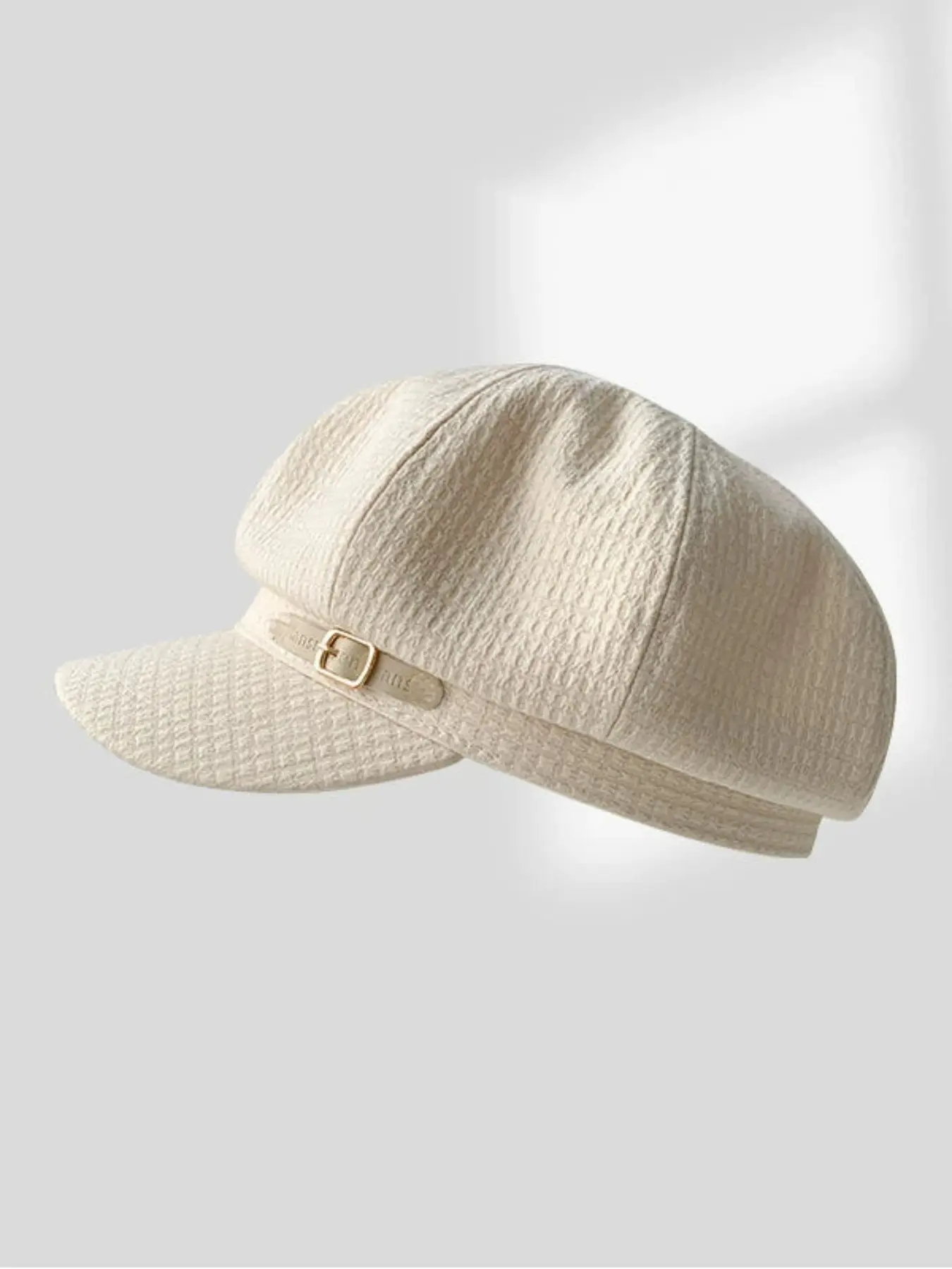 Women's Vintage British Style Beret Hat, Autumn Winter Fashion Statement Beanie Cap, Fitted Hat Beanie, Elegant Painter Hat for Ladies, Versatile and Stylish Accessory