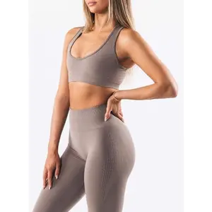 Strength Seamless Contour Leggings - Mocha Brown