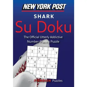 New York Post Shark Su Doku: 150 Fiendish Puzzles[Paperback Book]