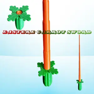 Expandable Carrot Sword Toy | 3D Printed Easter Basket Stuffer for Kids
