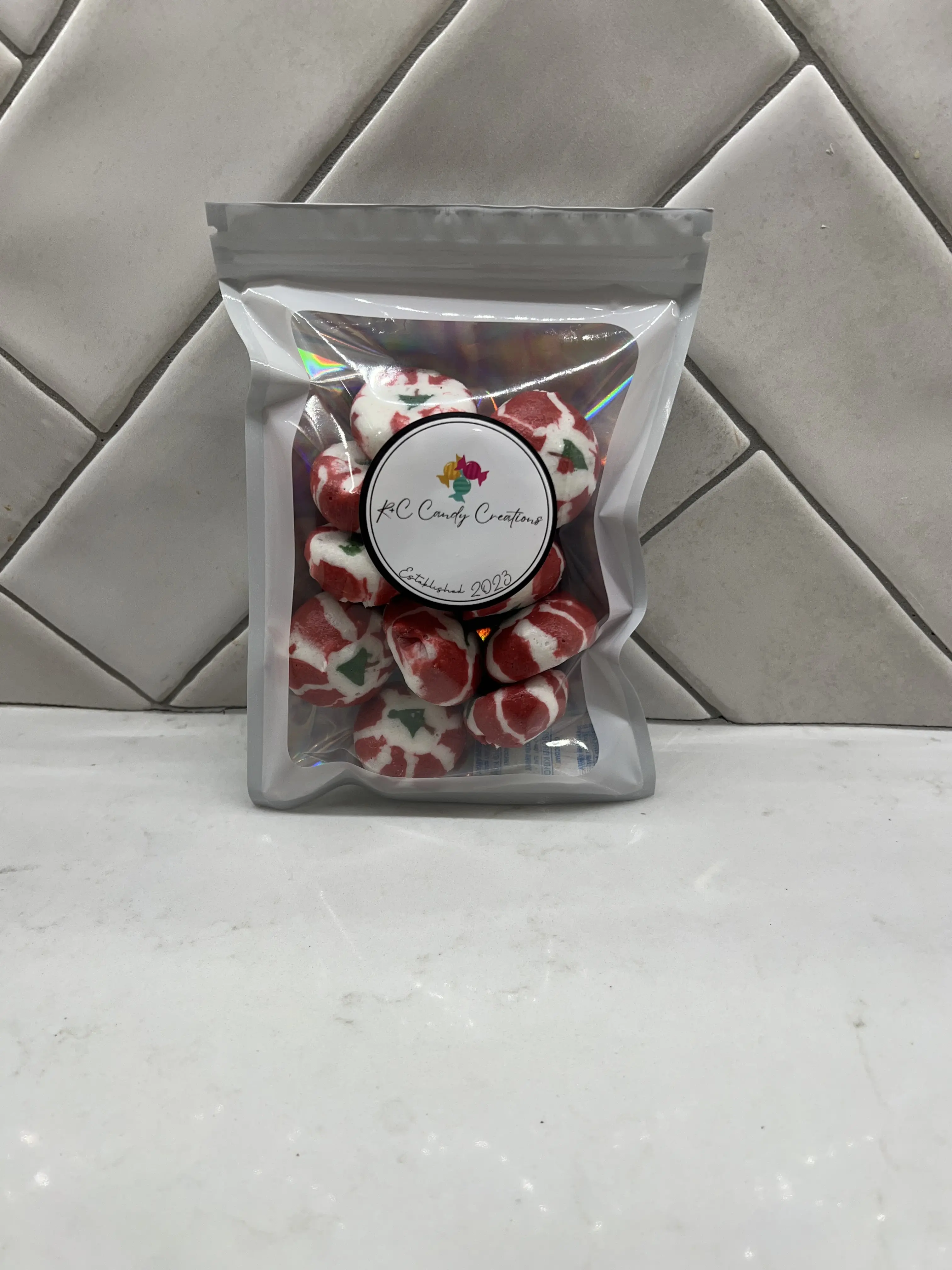Freeze Dried Very Very Merry Tree Nougats freeze-dried candy