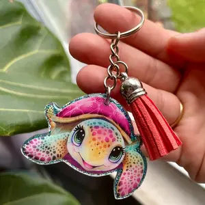 Sea turtle keychain