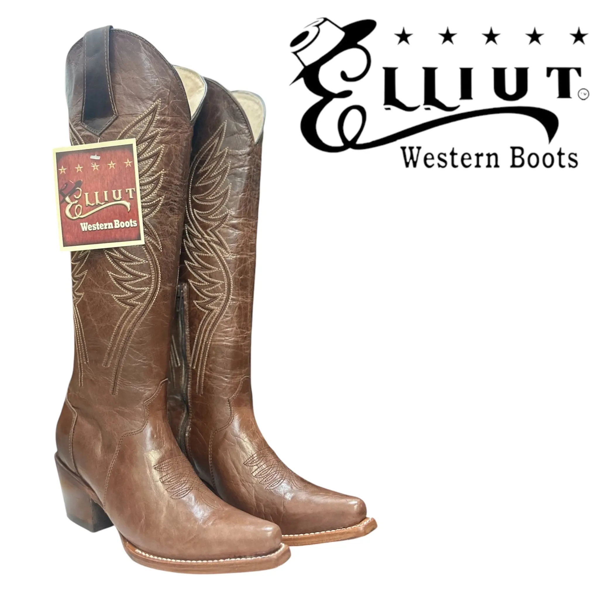 Women's Fashion Boot - Lorena Shedon Elliut Western Boots