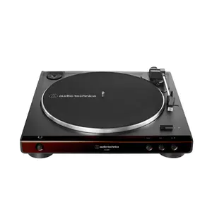 Audio-Technica: AT-LP60X-BW Automatic Vinyl Player - Brown / Black