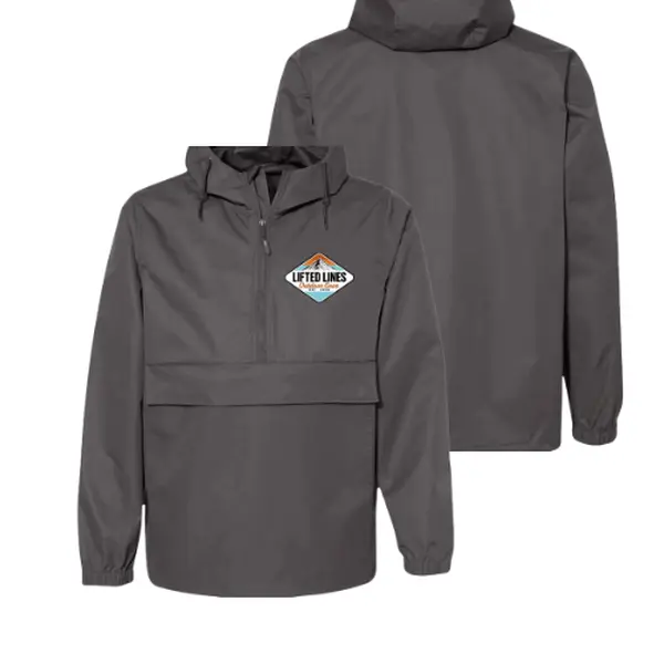 Lifted Lines Hooded Anorak