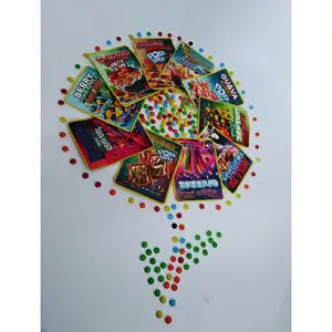 50/100/200 Pack 3D Laser Printed Decorative Gift Bags for Holiday & Birthday Gift Wrapping |   Party Supplies