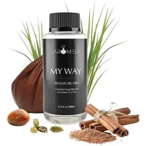 My Way Diffuser Oil| Fragrance Oil for Diffusers| Inspired by 1 Hotel| Signature Scent with Notes of, Cardamom, Lemon, Cedarwood, Iris & Amber| 150ml