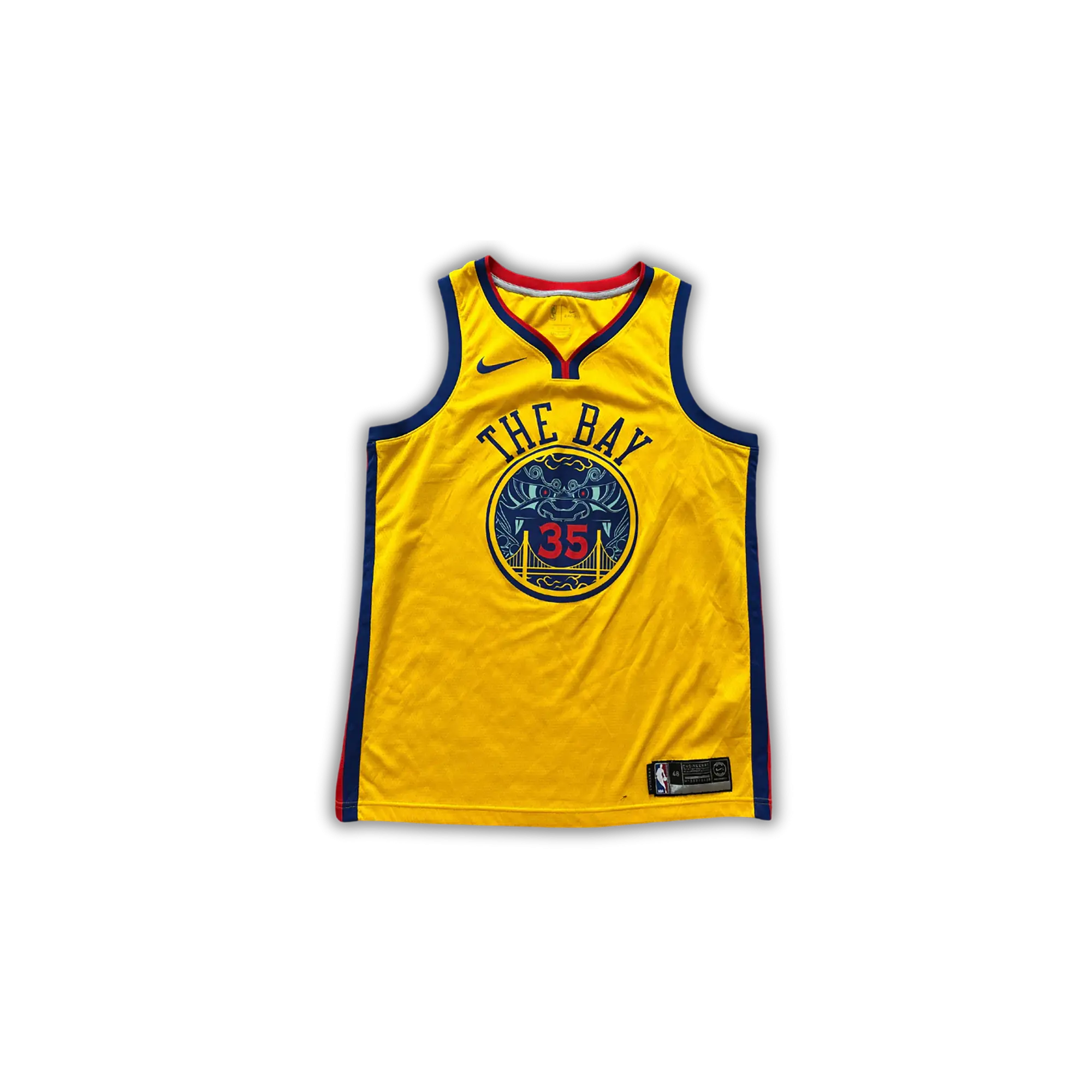 NBA Golden State Warriors Swingman Jersey GS "Kevin Durant - Yellow" 9Z2B7BY1P DURANT