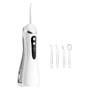 Portable Water Flosser Oral Irrigator for Home Use, Electric Dental Water Pick with Rechargeable Battery, Effective Oral Hygiene Device