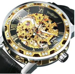 T-Winner unisex watch. Mechanical Movement, no battery needed   Not Waterproof Luxury Luminous Casual Business Analog