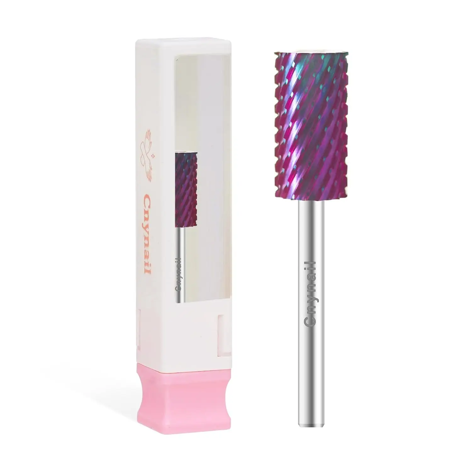 3/32" Large Barrel Smooth Round Top Tungsten Carbide Nail Drill Bit Safety Bit for Gel & Acrylic Removal, 2-Way Rotating Efile Tip, Salon Electric File Accessory 4XC Grit Blue 3/32" Large Barrel Smooth Round Top Tungsten Carbide Nail Drill Bit Safety Bit for Gel & Acrylic Removal, 2-Way Rotating Efile Tip, Salon Electric File Accessory 4XC Grit Blue