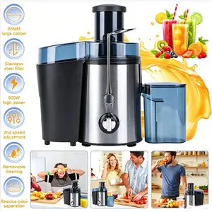 Centrifugal Juicer Machine - Countertop Household Multifunctional Juicer Blender with Wide Feed Chute, Powerful Motor, Maximum Nutrients, Easy Clean, High Juice Yield, Essential Family Kitchen Tool, Countertop Juicer, Household Juicer Blender