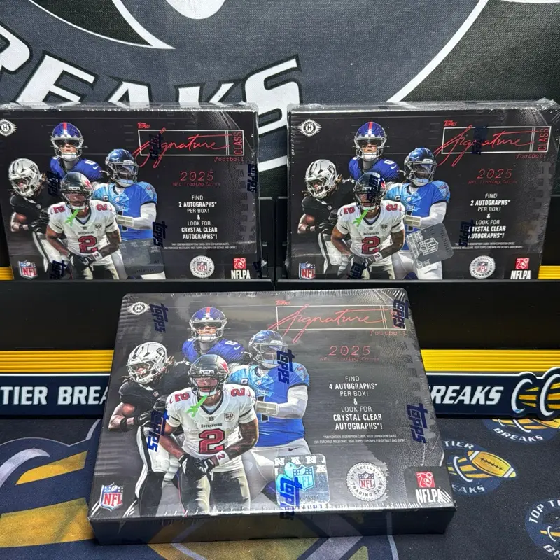 Break #1- 1x Signature Jumbo, 2x Signature Hobby! (8 AUTOS)