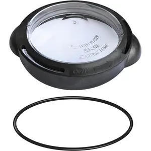 SPX5500D Pool Pump Lid,Strainer Cover with Lock Ring and O-Ring Replacement Compatible with Select Hayward Matrix Pump and Filter,SPX5500D Pump Strainer Lid