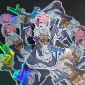 War Maiden Ram sticker